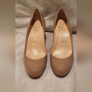 Christian Louboutin Women's Tan Pumps